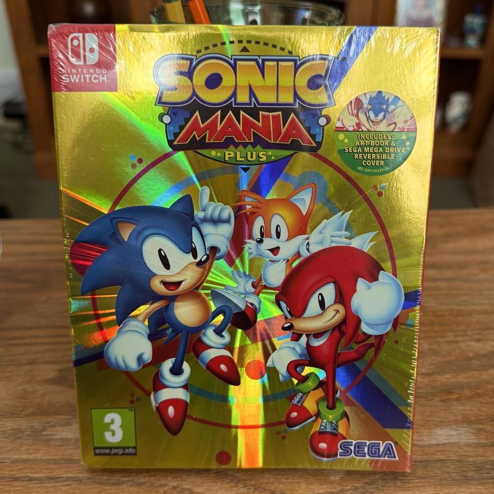 Sonic Mania Plus for Nintendo Switch- BRAND NEW! UNOPENED!